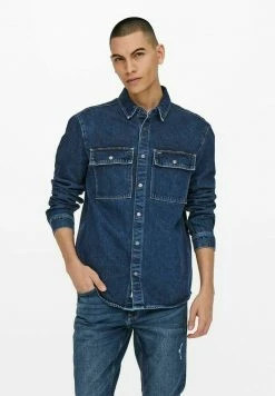 Remise 🎉 Only & Sons Chemise - Blue Denim ⌛