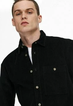 Top 10 ⌛ Only & Sons Chemise - Black ⌛ 10 Top 10 ⌛ Only & Sons Chemise - Black ⌛ -Boutique Only & Sons 9bf97a43282543678f316995fa99354d