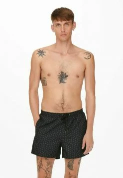 Nouveau 🔥 Only & Sons Short De Bain - Black 👏
