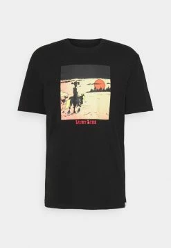 Les meilleures critiques de 😀 Only & Sons ONSLUCKY LUKE LIFE REG TEE - T-shirt Imprimé - Black ⭐