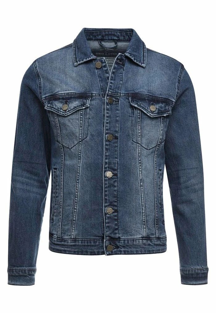 De gros ⭐ Only & Sons ONSCOIN - Veste En Jean - Blue Denim 🛒 5 De gros ⭐ Only & Sons ONSCOIN - Veste En Jean - Blue Denim 🛒 – Image 5