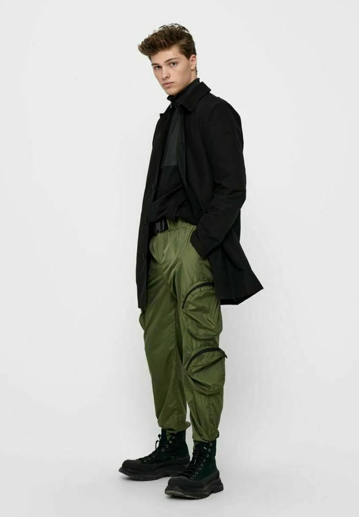 De gros đ„ Only & Sons Trench - Black â 4 De gros đ„ Only & Sons Trench - Black â â Image 4