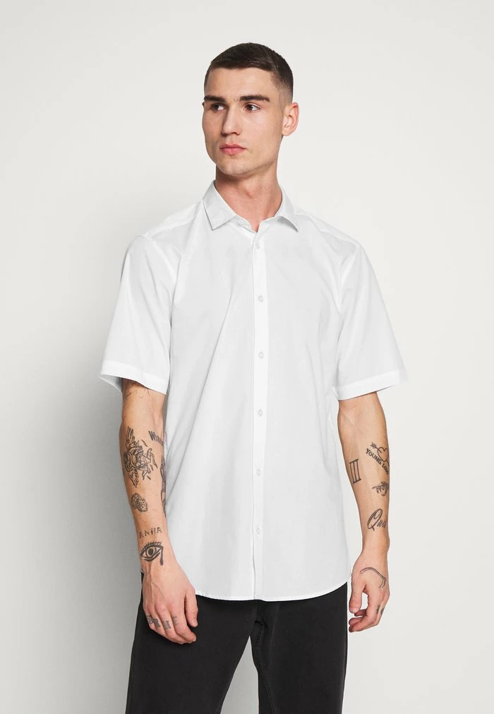 Sortie 💯 Only & Sons ONSSANE SOLID POPLIN - Chemise Classique - White 🎁 1 Sortie 💯 Only & Sons ONSSANE SOLID POPLIN - Chemise Classique - White 🎁