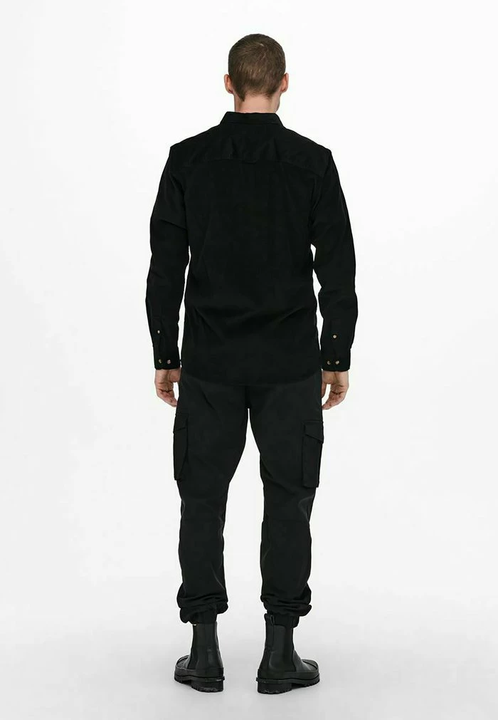 Tout neuf 👍 Only & Sons Chemise - Black ✨ 3 Tout neuf 👍 Only & Sons Chemise - Black ✨ – Image 3