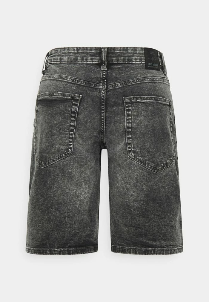 Vente flash ⌛ Only & Sons ONSAVI LIFE - Short En Jean - Grey Denim 🎁 2 Vente flash ⌛ Only & Sons ONSAVI LIFE - Short En Jean - Grey Denim 🎁 – Image 2