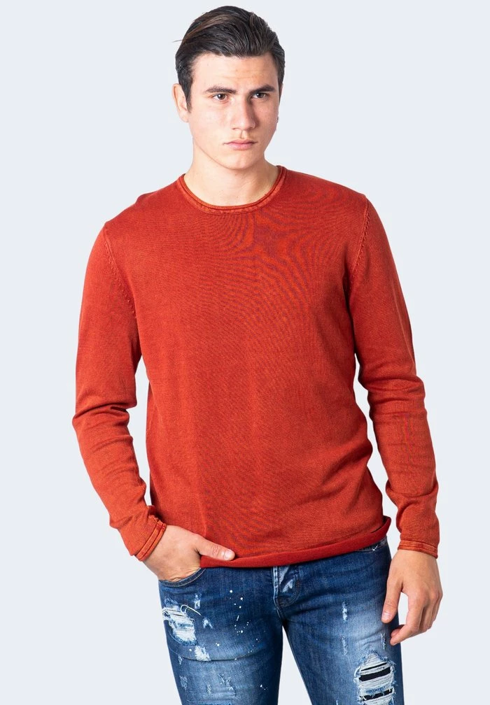 Vente flash 👏 Only & Sons Sweatshirt - Red 🎁 1 Vente flash 👏 Only & Sons Sweatshirt - Red 🎁