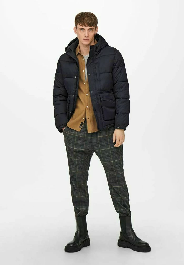 Vente flash 🎉 Only & Sons Veste D'hiver - Dark Navy 🧨 2 Vente flash 🎉 Only & Sons Veste D'hiver - Dark Navy 🧨 – Image 2