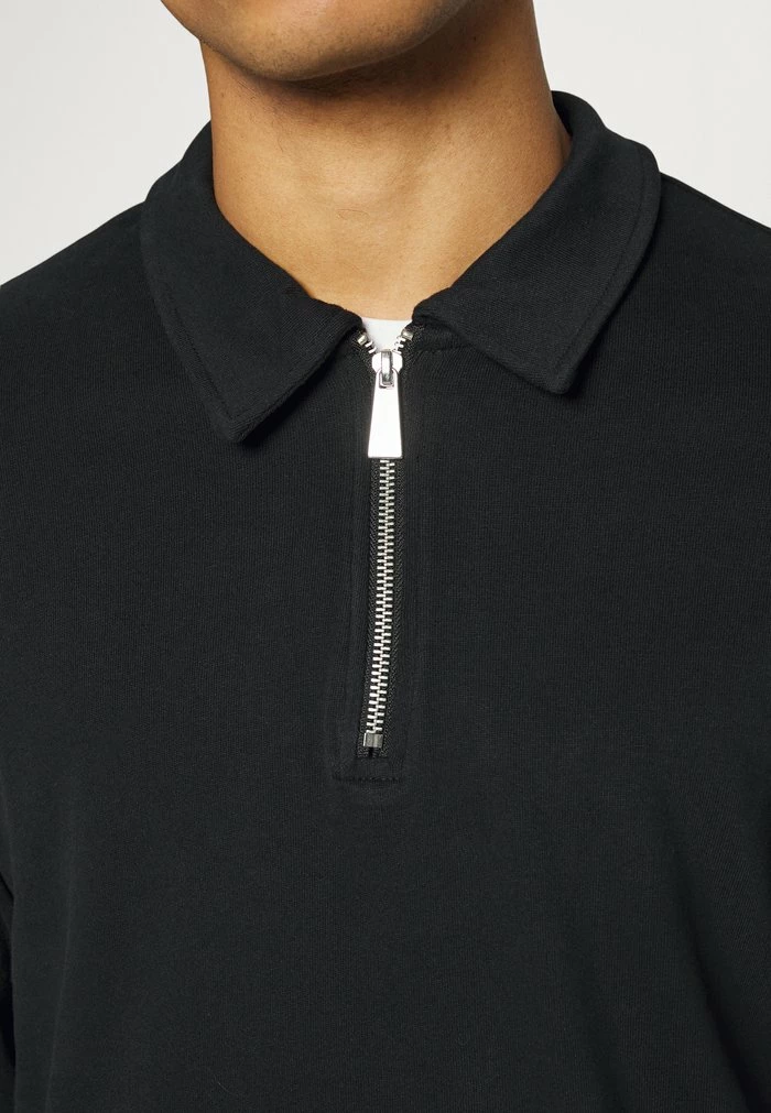 Budget 🛒 Only & Sons ONSVOLKER LIFE ZIP - Polo - Black 👏 6 Budget 🛒 Only & Sons ONSVOLKER LIFE ZIP - Polo - Black 👏 – Image 6