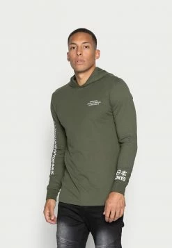 Remise 🧨 Only & Sons ONSWF DEAN TEE HOODIE - Sweat à Capuche - Forest Night 🌟