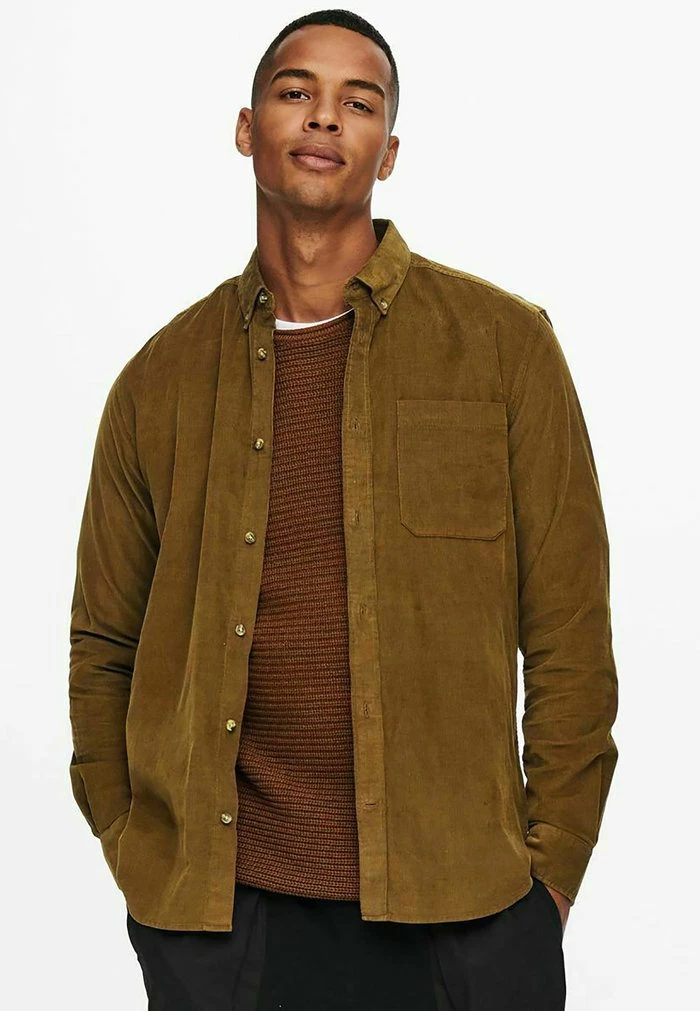 Bon marché 😀 Only & Sons Chemise - Monks Robe 👍 1 Bon marché 😀 Only & Sons Chemise - Monks Robe 👍