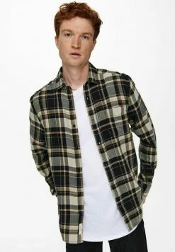 Vente flash 🌟 Only & Sons KAROMUSTER - Chemise - Pelican 💯 -Boutique Only & Sons ab32952f743442b1939235efe33e76a9