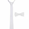 De gros ⌛ Only & Sons ONSTHEO BOW TIE SET - Noeud Papillon - White 🛒