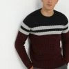 Les meilleures critiques de 🌟 Only & Sons ONSLAZLO STRIPED CREW NECK - Pullover - Cabernet 🌟