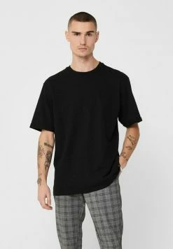 Remise 🎁 Only & Sons T-shirt Basique - Black 😍