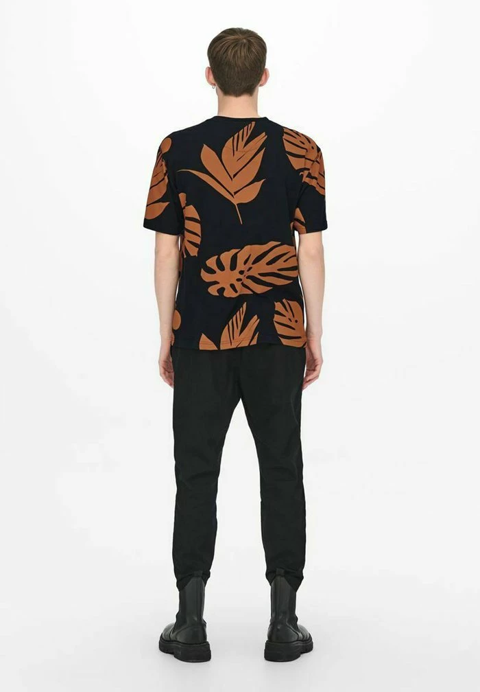 Budget ✨ Only & Sons T-shirt Imprimé - Black 🌟 3 Budget ✨ Only & Sons T-shirt Imprimé - Black 🌟 – Image 3