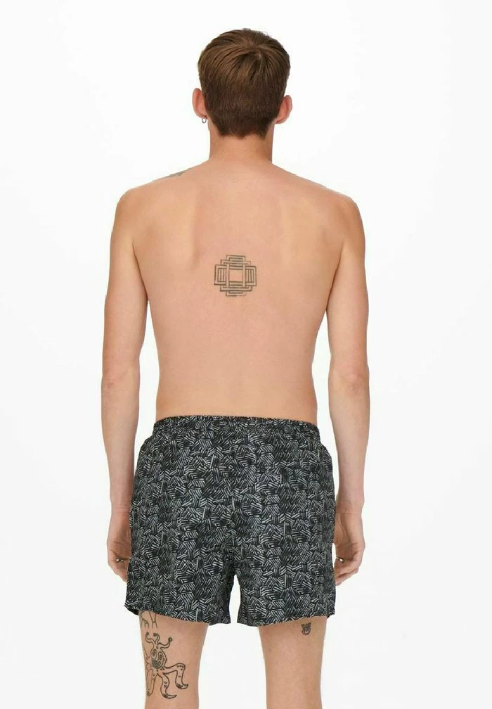 Meilleure vente 🌟 Only & Sons Short De Bain - Black ✨ 2 Meilleure vente 🌟 Only & Sons Short De Bain - Black ✨ – Image 2