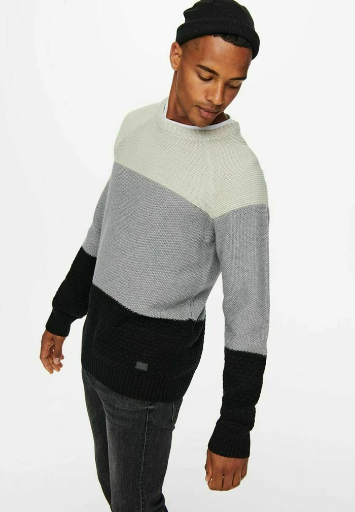 Meilleure affaire 🔔 Only & Sons Pullover - Moonstruck ✔️ 4 Meilleure affaire 🔔 Only & Sons Pullover - Moonstruck ✔️ – Image 4