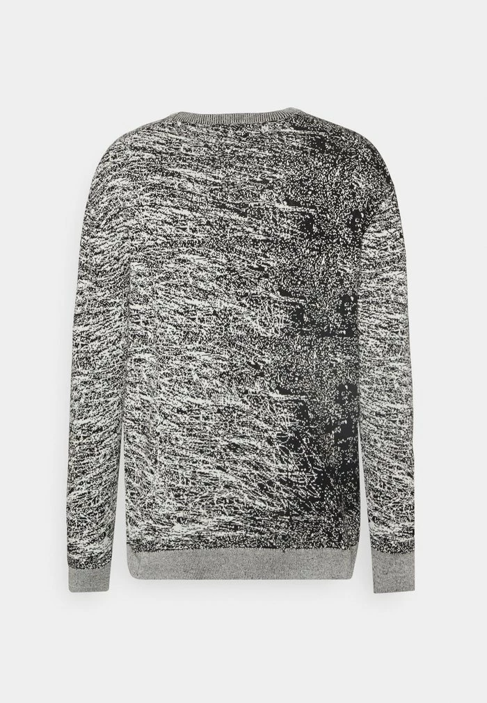 Budget 🔥 Only & Sons ONSHANS LIFE CREW - Pullover - Black/white 🔔 2 Budget 🔥 Only & Sons ONSHANS LIFE CREW - Pullover - Black/white 🔔 – Image 2