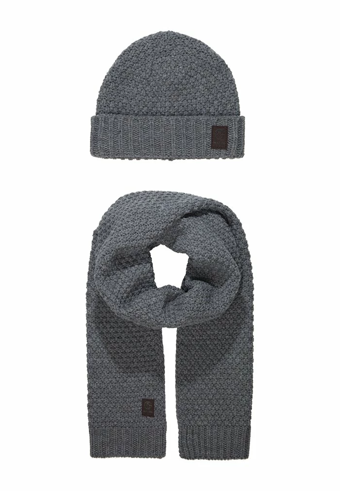 Meilleur prix ⭐ Only & Sons ONSCENZ BOX SCARF BEANIE SET - Écharpe - Medium Grey Melange 🔥 4 Meilleur prix ⭐ Only & Sons ONSCENZ BOX SCARF BEANIE SET - Écharpe - Medium Grey Melange 🔥 – Image 4