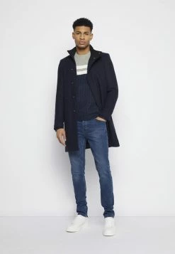 Meilleure vente ❤️ Only & Sons ONSLAZLO STRIPED CREW NECK - Pullover - Blue Nights 🛒 -Boutique Only & Sons b09d69382c644ea2b6eb78e76a3e0200