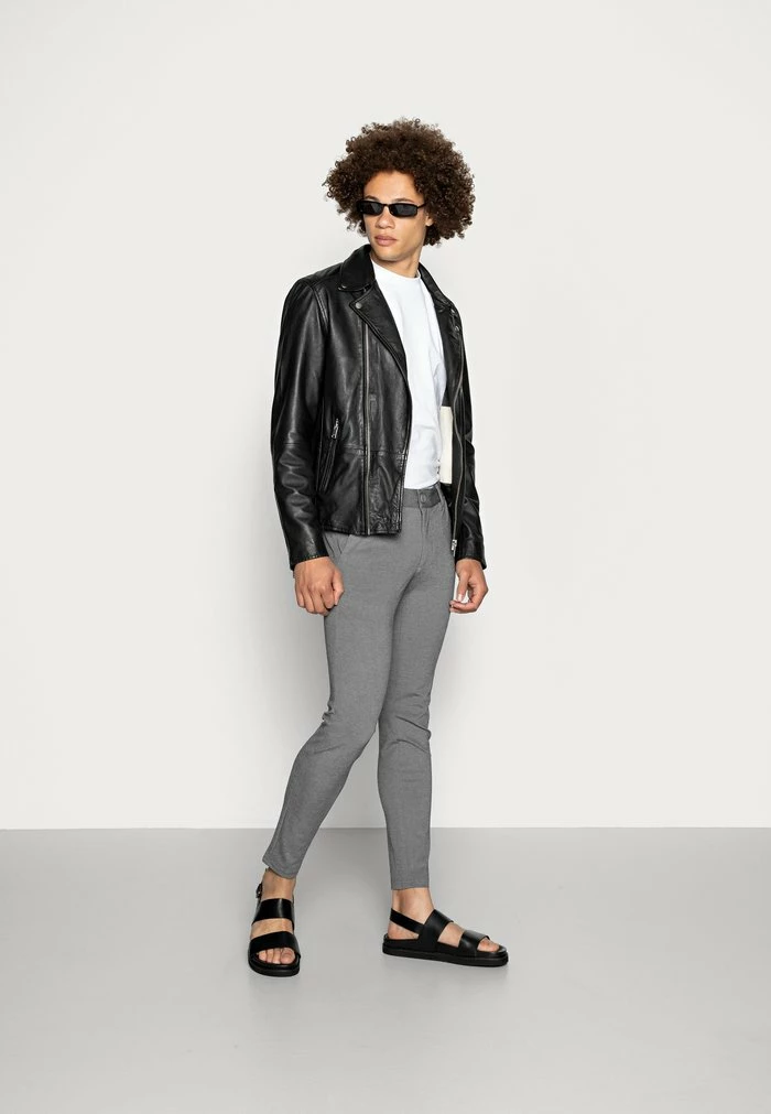 Budget 🌟 Only & Sons ONSMARK PANT - Pantalon Classique - Medium Grey Melange 😍 2 Budget 🌟 Only & Sons ONSMARK PANT - Pantalon Classique - Medium Grey Melange 😍 – Image 2