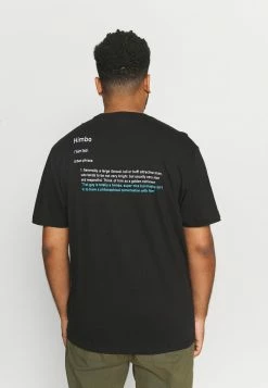 De gros ⌛ Only & Sons ONSVALI LIFE TEE - T-shirt Imprimé - Black 👏