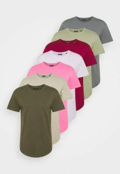 Acheter 🎉 Only & Sons ONSMATT LIFE LONGY TEE 7 PACK - T-shirt Basique - Dark Blue/beige/green ⌛ -Boutique Only & Sons b22cc9ebe1074443b3584037bc549727