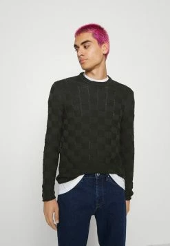 Nouveau ✨ Only & Sons ONSHELIX CREW LIFE - Pullover - Peat ✔️