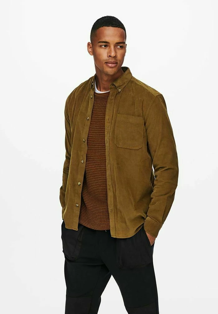 Bon marché 😀 Only & Sons Chemise - Monks Robe 👍 4 Bon marché 😀 Only & Sons Chemise - Monks Robe 👍 – Image 4