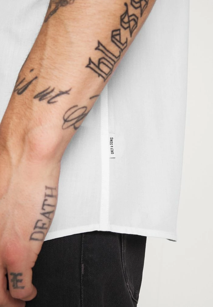 Sortie 💯 Only & Sons ONSSANE SOLID POPLIN - Chemise Classique - White 🎁 6 Sortie 💯 Only & Sons ONSSANE SOLID POPLIN - Chemise Classique - White 🎁 – Image 6