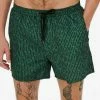 Remise 🌟 Only & Sons GEMUSTERTE - Short De Bain - Dark Green ⌛