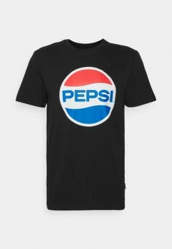 Remise 🔥 Only & Sons ONSPEPSI LOGO TEE - T-shirt Imprimé - Black 🎉