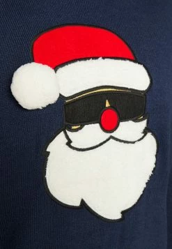 Sortie 💯 Only & Sons ONSXMAS FUNNY FRONT BADGE - Pullover -👗 Dress Blues 🔔 -Boutique Only & Sons b51e4c32b36442449e95ae1dd67b9105