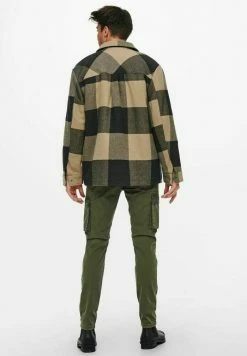 Meilleure vente 👏 Only & Sons ONSKRIS - Pantalon Cargo - Olive Night ⭐ -Boutique Only & Sons b55d884d6c1442459e1b9b391751e1c3