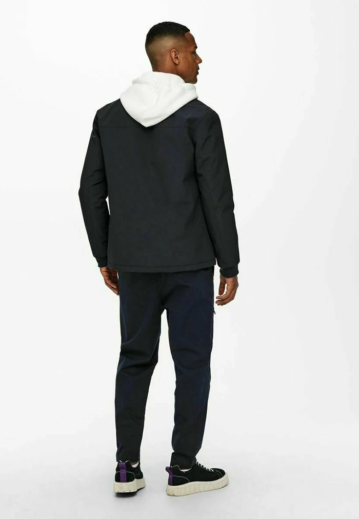 Tout neuf ⭐ Only & Sons Blouson Bomber - Dark Navy 🎁 4 Tout neuf ⭐ Only & Sons Blouson Bomber - Dark Navy 🎁 – Image 4