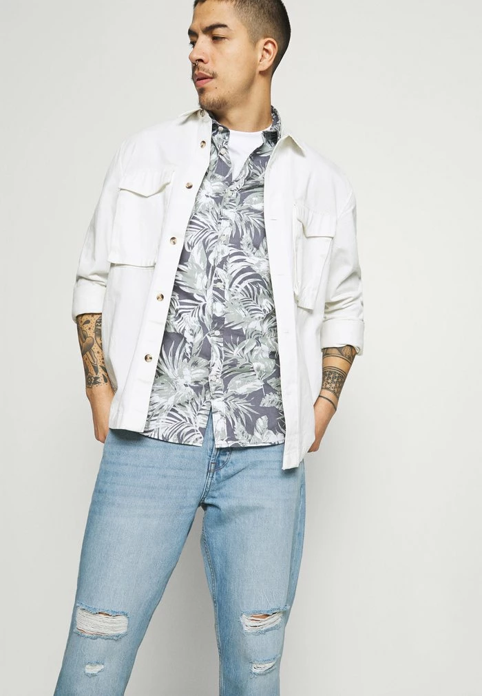 Meilleure vente 😀 Only & Sons ONSAVI BEAM LIFE CROP - 👖 Jeans Fuselé - Blue Denim ⭐ 4 Meilleure vente 😀 Only & Sons ONSAVI BEAM LIFE CROP - 👖 Jeans Fuselé - Blue Denim ⭐ – Image 4