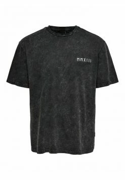 Nouveau 🌟 Only & Sons T-shirt Imprimé - Black ❤️ -Boutique Only & Sons b5d042a402f0454aa2935bd05df44f2c