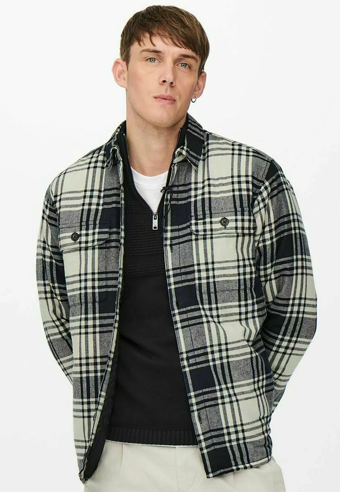 Vente flash ✨ Only & Sons Veste Mi-saison - Dark Navy 🔥 5 Vente flash ✨ Only & Sons Veste Mi-saison - Dark Navy 🔥 – Image 5