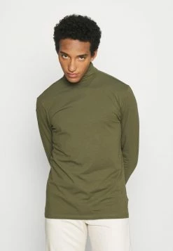 Offres ❤️ Only & Sons ONSMICHAN SLIM ROLLNECK TEE - T-shirt à Manches Longues - Olive Night ✨