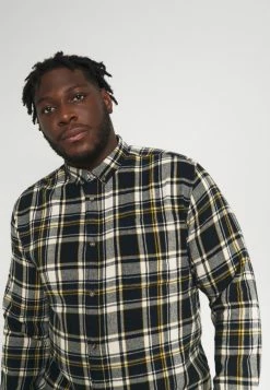 Sortie 🎉 Only & Sons ONSSIMON LIFE CHECKED SHIRT - Chemise - Dark Navy 🤩 -Boutique Only & Sons ba823796fdb24206870f6b39de411738