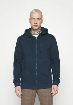 Bon marché 🎉 Only & Sons ONSCERES LIFE ZIP HOODIE - Sweat à Capuche Zippé -👗 Dress Blues 🛒