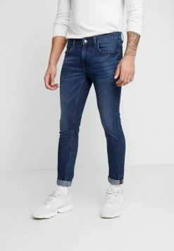 Meilleure affaire 😀 Only & Sons ONSWARP - 👖 Jeans Skinny - Blue Denim ⭐