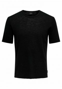 Meilleur prix ⌛ Only & Sons T-shirt Basique - Black 🔔 -Boutique Only & Sons bcf1d03b83854f42a99f9a50519b33d9