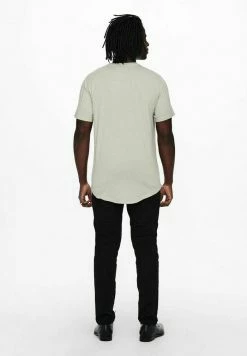 Meilleure vente 🤩 Only & Sons T-shirt Basique - Pussywillow Gray ❤️ -Boutique Only & Sons bda601cfd772424d84716b5f554f2c27