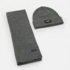 Nouveau ⭐ Only & Sons ONSEVAN BOX BEANIE SCARF SET - Écharpe - Medium Grey Melange ✔️