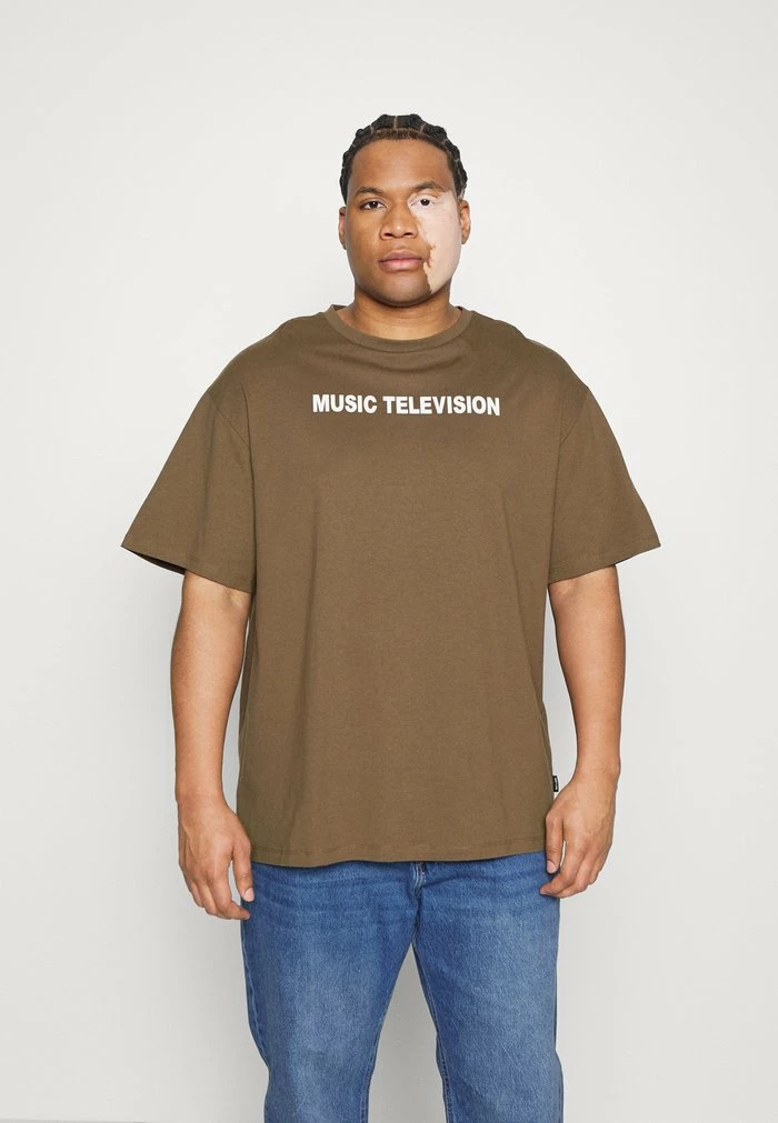 Top 10 🛒 Only & Sons ONSMTV TEE - T-shirt Imprimé - Teak 🔔 1 Top 10 🛒 Only & Sons ONSMTV TEE - T-shirt Imprimé - Teak 🔔