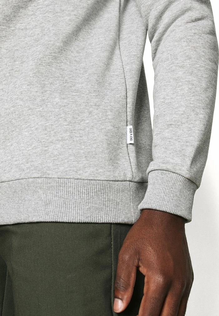 Meilleure affaire 🌟 Only & Sons ONSCERES - Sweatshirt - Light Grey Melange 🌟 5 Meilleure affaire 🌟 Only & Sons ONSCERES - Sweatshirt - Light Grey Melange 🌟 – Image 5
