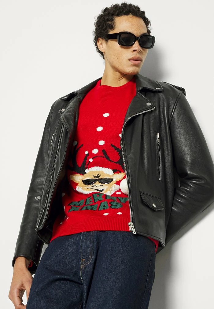 Tout neuf 💯 Only & Sons ONSX-MAS SWEET SANTER - Pullover - Pompeian Red 🎁 4 Tout neuf 💯 Only & Sons ONSX-MAS SWEET SANTER - Pullover - Pompeian Red 🎁 – Image 4