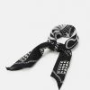 Sortie 🧨 Only & Sons ONSHAYS BANDANA UNISEX - Foulard - Black/white 🔥