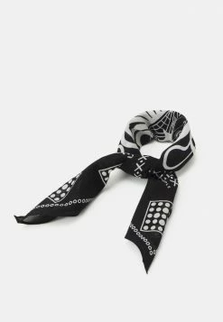 Sortie 🧨 Only & Sons ONSHAYS BANDANA UNISEX - Foulard - Black/white 🔥